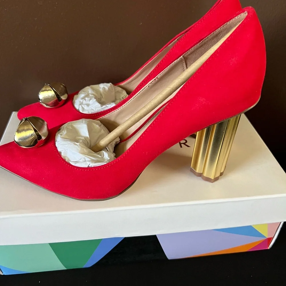 Katy Perry Women's The Dellilah Jingle Pump Sz 6.5 M